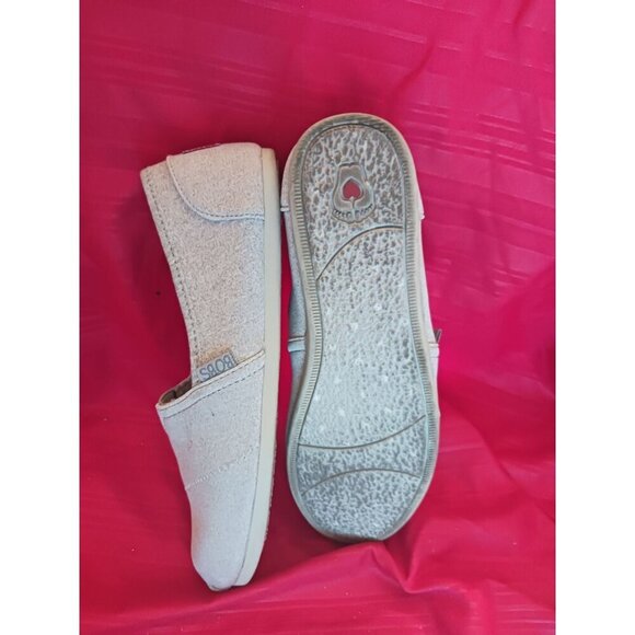 Bobs by Skechers Womens Gray Color gray Size 7.5 - Picture 8 of 13